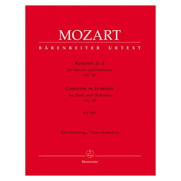 Concerto In D Minor N.20 for piano and orchestra - Kv 466 - Piano Reduction