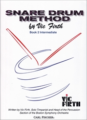 Método Para Caixa Clara Vic Firth - Vol. 2 - Carl Fischer - Snare Drum  Method By Vic Firth Book 2 - Intermediate - Carl Fischer