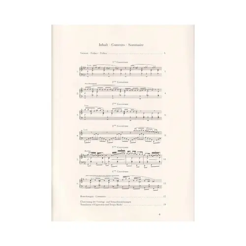 Gnossiennes (N. 1 - 6) - Urtext
