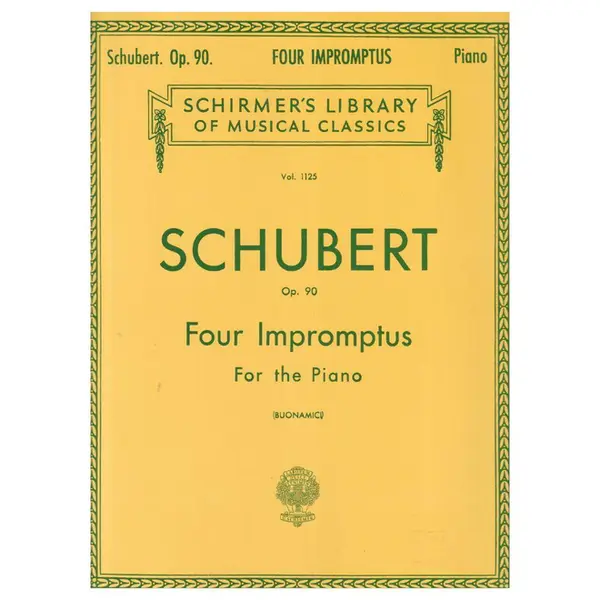 Four Impromptus - Op.90 - Ed 1125