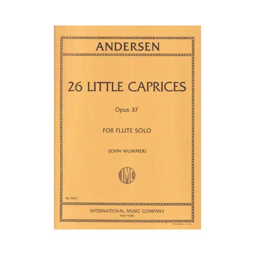 26 Little Caprices For Flute Solo - Op. 37