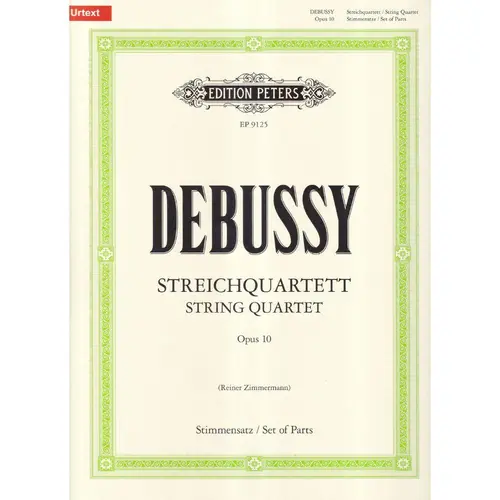 Quarteto de Cordas Op.10 - Partes