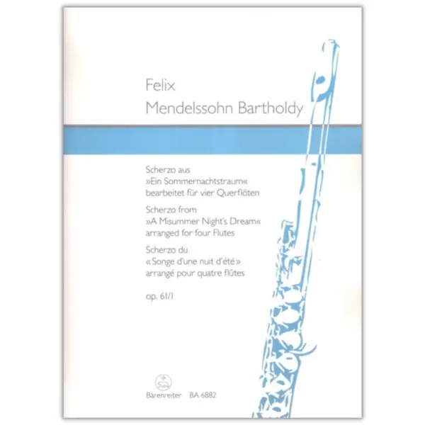 A Midsummer Night`S Dream - Scherzo - Four Flutes