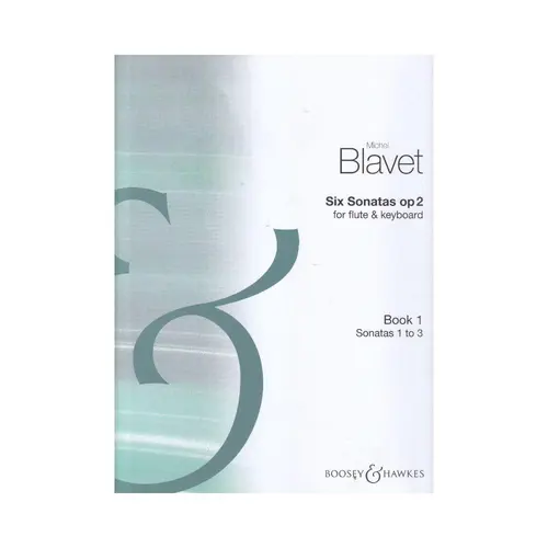 Six Sonatas For Flute - Op.2 Vol 1  (N.1-3)