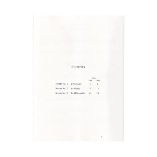 Six Sonatas For Flute - Op.2 Vol 1  (N.1-3)