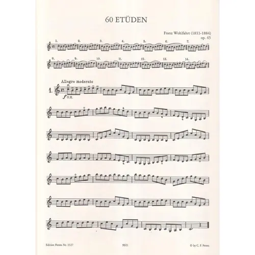60 Etuden - Op.45