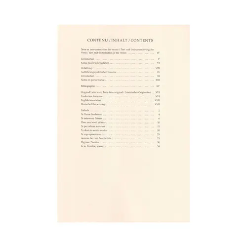 Te Deum - H146 - Vocal Score