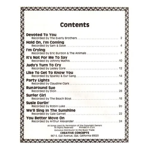 The Best Of Rock And Roll Vol.11