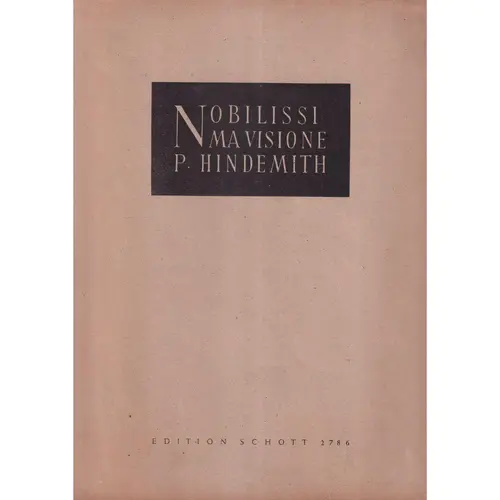 Nobilissi Ma Visione  (Edição Antiga)