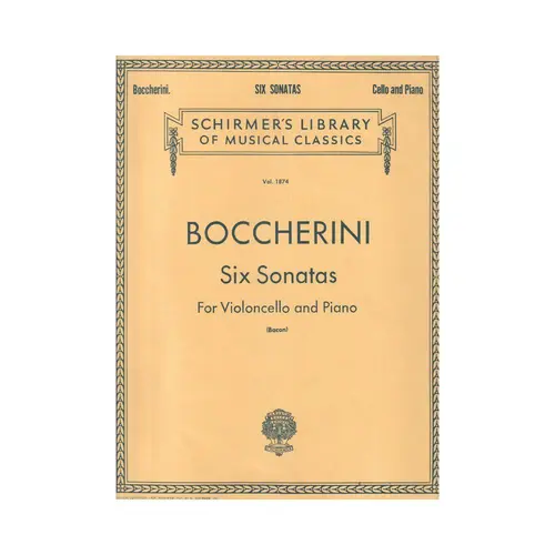 Six Sonatas For Violoncello And Piano (Ed 1874)