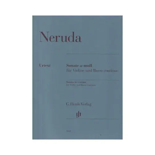 Sonate A Moll Fur Violine Und Basso Continuo - Urtext