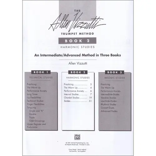 The Allen Vizzutti Trumpet Method  - Book 2
