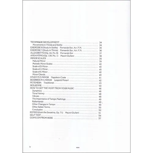 First Book For The Guitar Vol.3