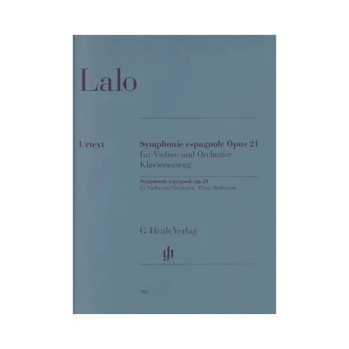 Symphonie Espagnole - Op.21  Fur Violine Und Orchestr - Urtext