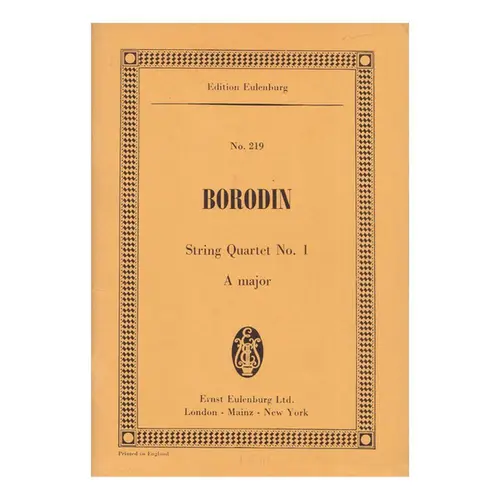 String Quartet N.1   A Major