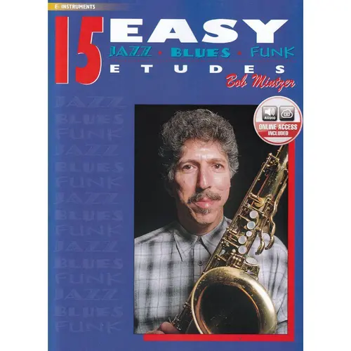 15 Easy Jazz/Blues/Funk Etudes-Eb