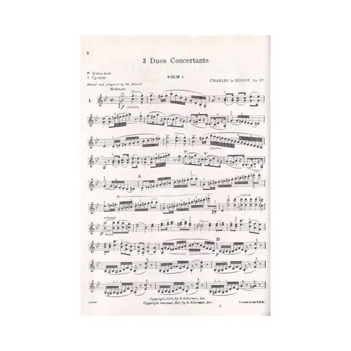 Three Duos Concertantes  - Op. 57  (Ed 957)