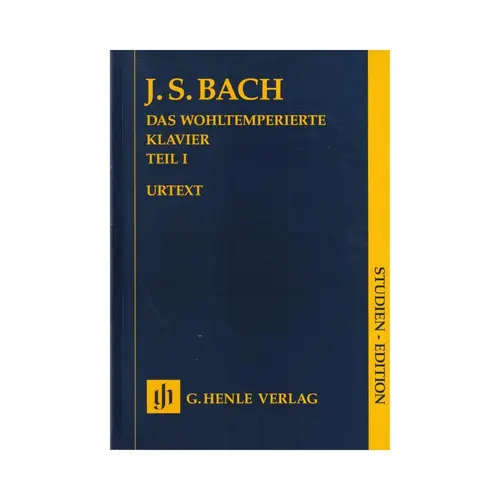 Das Wohltemperierte Klavier - Vol.1 - Studien - Edition