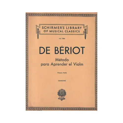 Método Para Aprender El Violin - Vol.1 (Ed 1086)