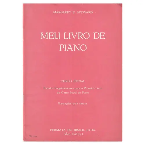 Meu Livro De Piano - Curso Inicial