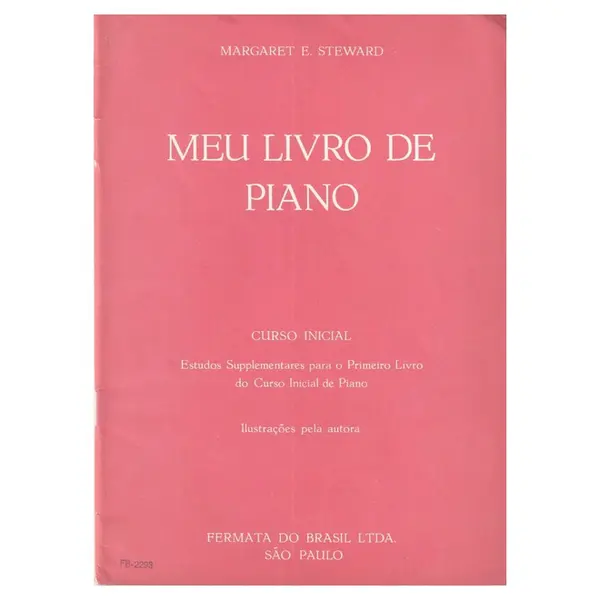 Meu Livro De Piano - Curso Inicial