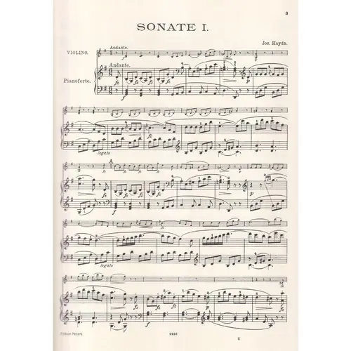 Sonaten - Violino