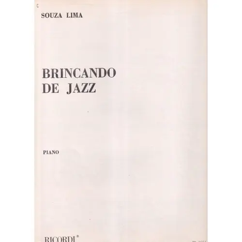 Brincando De Jazz - Exemplo Antigo