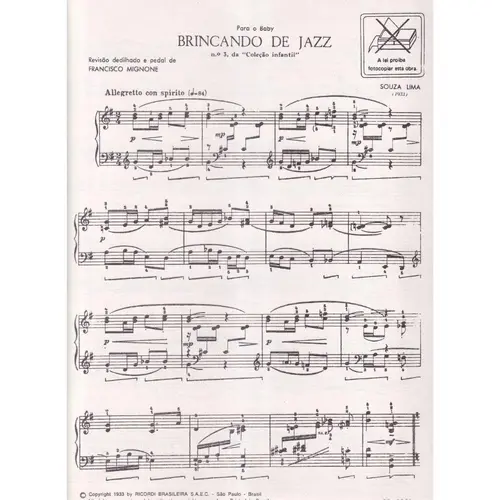 Brincando De Jazz - Exemplo Antigo