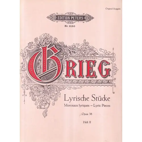 Lyrische Stucke - Op.38 Vol.2