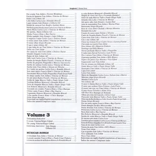Songbook Bossa Nova - Vol.1