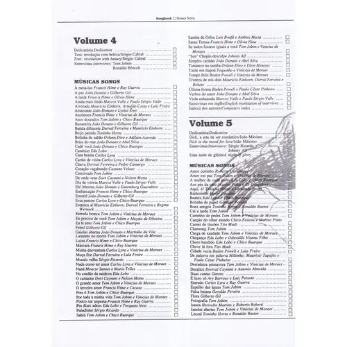 Songbook Bossa Nova - Vol.1