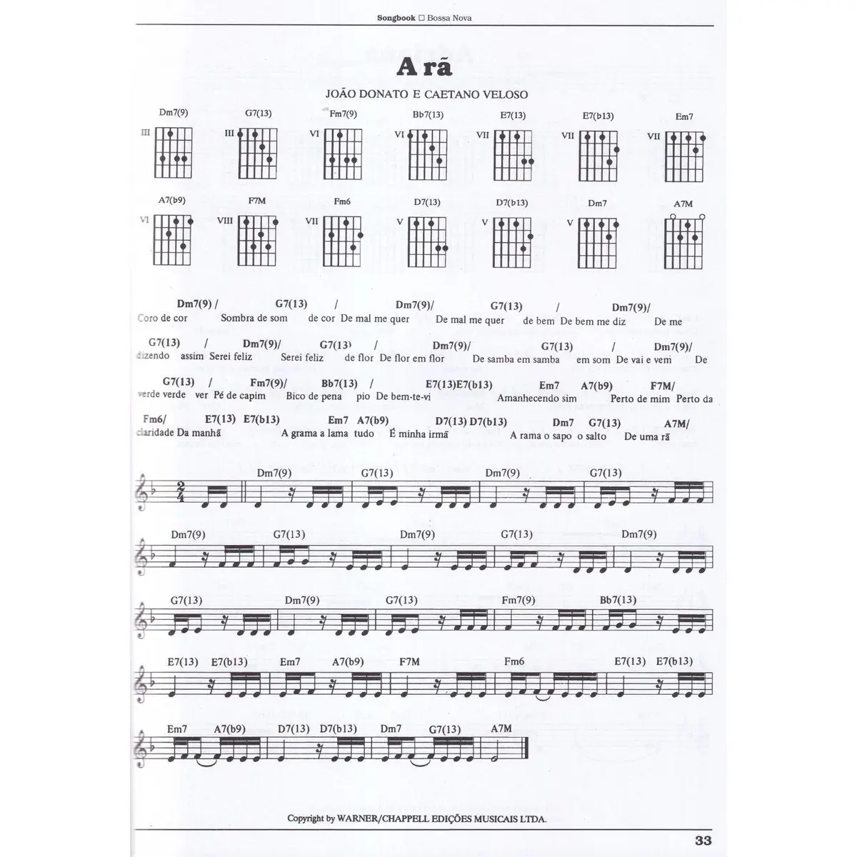 Songbook Bossa Nova - Vol.1