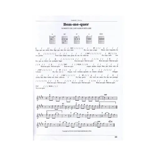 Songbook Rita Lee Vol.I