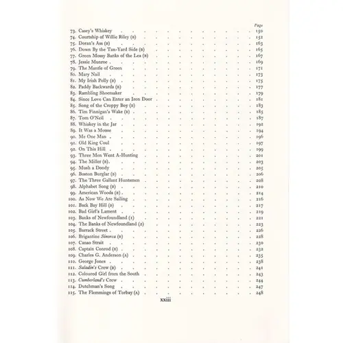 Songs And Ballads From Nova Scotia