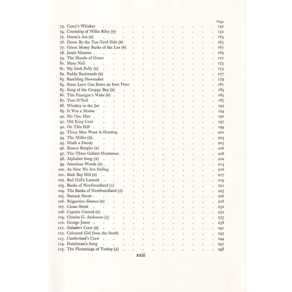 Songs And Ballads From Nova Scotia