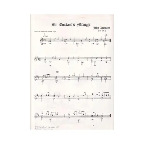 Mr. Dowland`S Midnight / What Is A Day