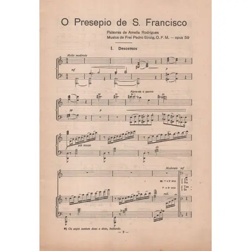 O Presepio de S.Francisco Op.59