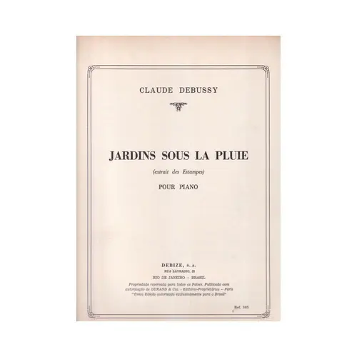 Jardins Sous La Pluie (De Estampes)