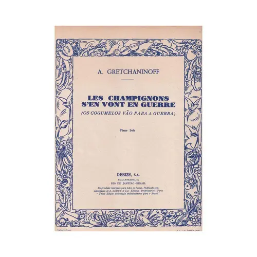 Champignons S`En Vont En Guerre  (Edição Antiga)