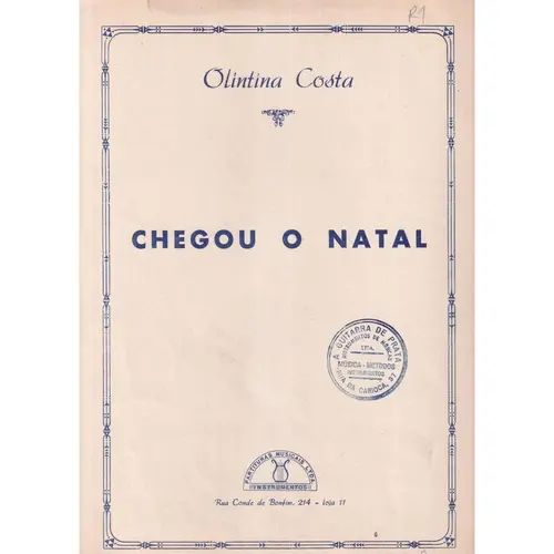 Chegou O Natal