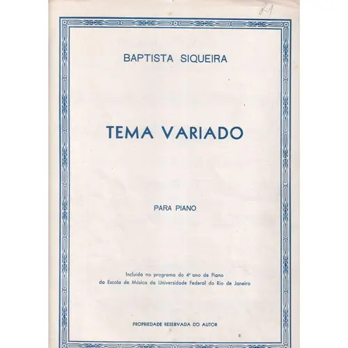 Tema Variado