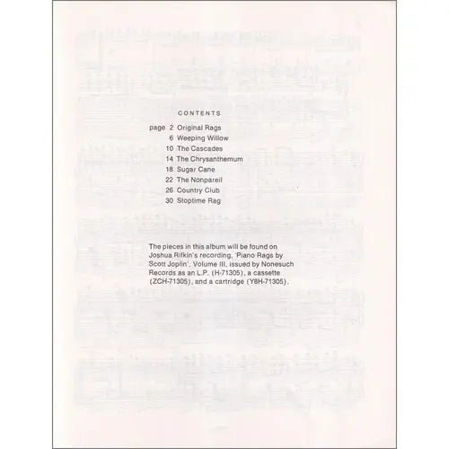 Piano Rags - Vol.3