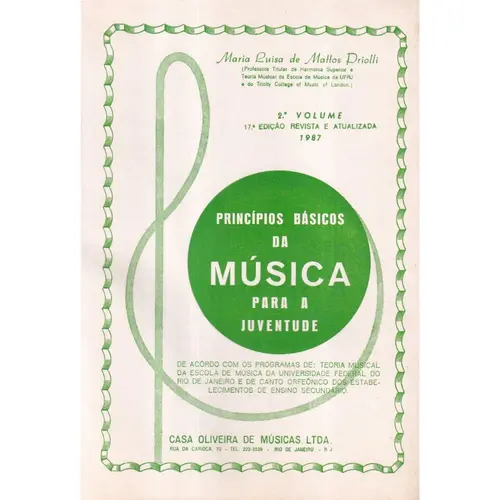 Princípios Básicos da Música para Juventude - Vol.2 - Edição Antiga