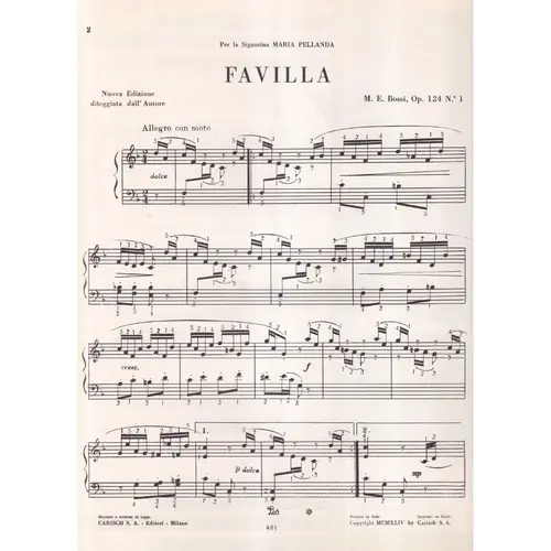 Miniature N.1 - Favilla (Bluette)