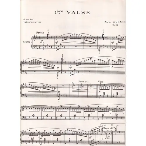 1.Ere Valse - Op.83