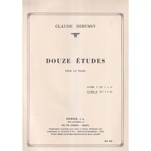 Douze Études - Vol.2 (N.7-12)