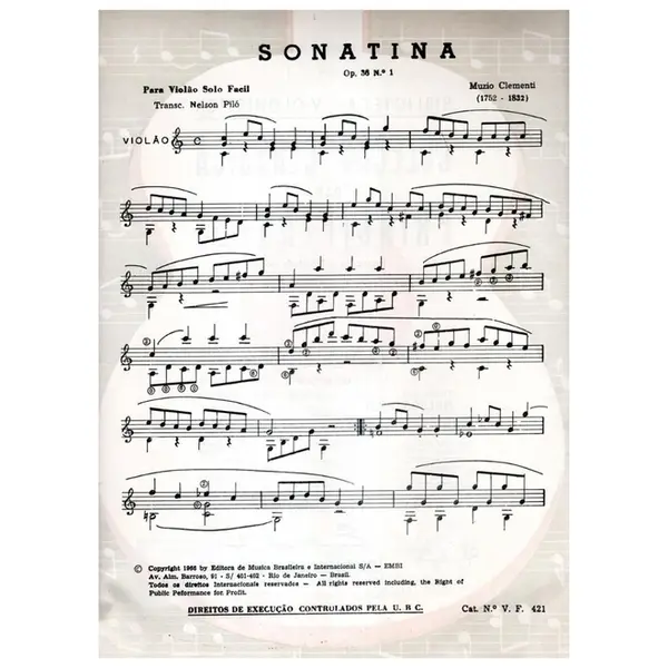 Sonatina - Op.36 N.1
