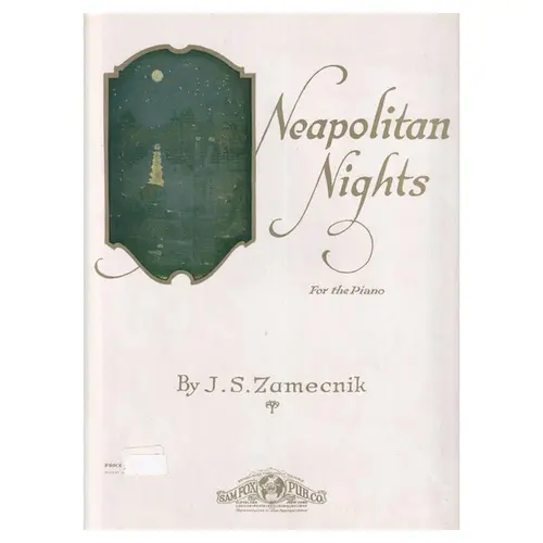 Neapolitan Nights for the piano