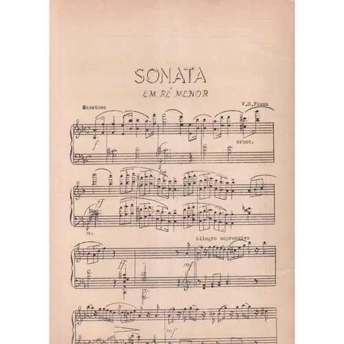 Sonate Em Ré Menor  (Edição Antiga)