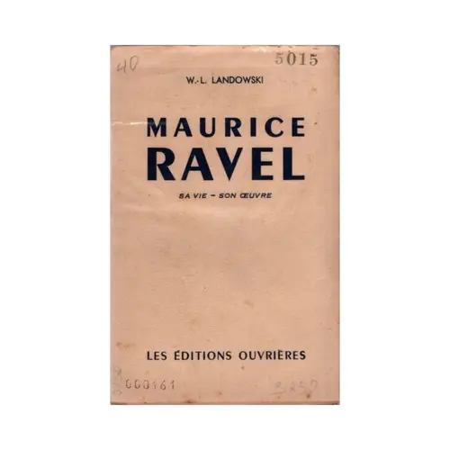 Maurice Ravel - Em Frances  (Edição Antiga)